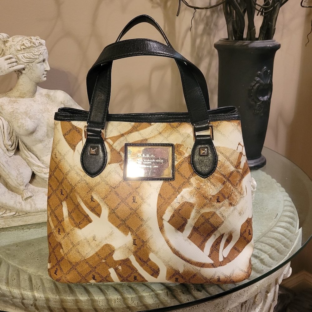 L.A.M.B. by Gwen Stefani Stencil Pattern Bag #421